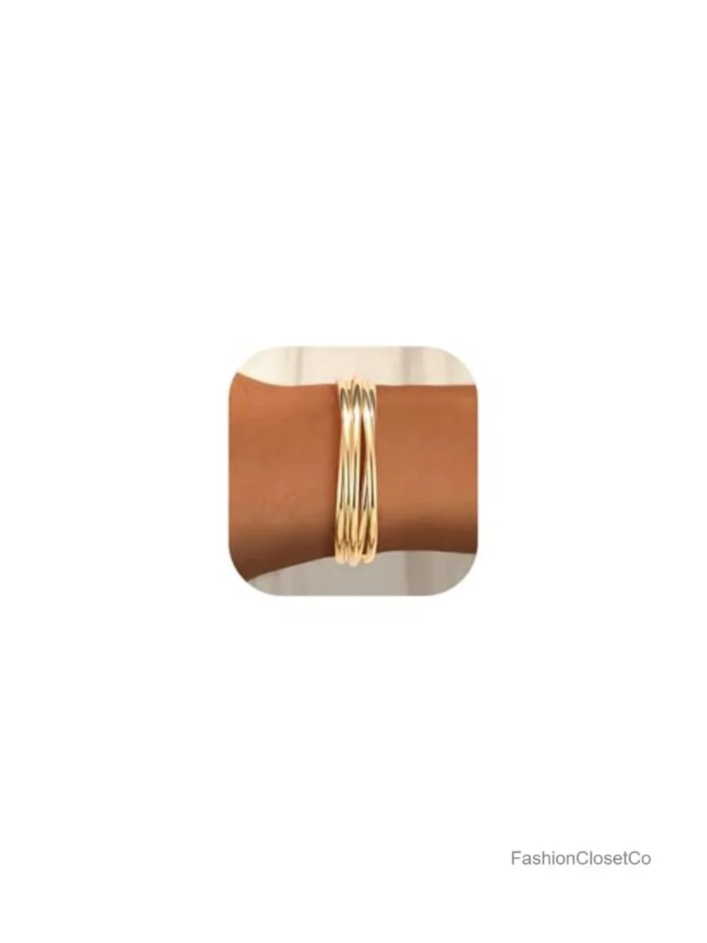 Chunky Adjustable Twist Love Textured Cuff Bracelet Gold Bangle